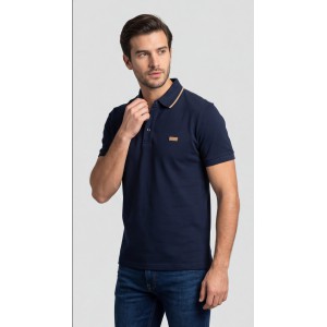Life Style Butiken Ανδρική Κοντομάνικη Μπλούζα Polo LS12631082 Navy