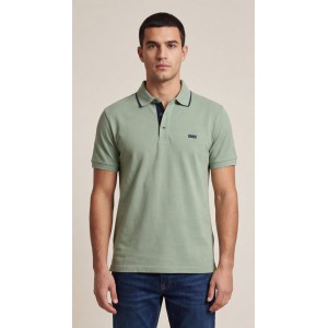 Life Style Butiken Ανδρική Κοντομάνικη Μπλούζα Polo LS12631082 Μέντα