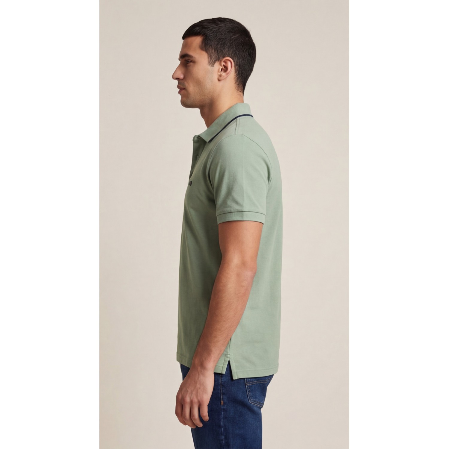 Life Style Butiken Ανδρική Κοντομάνικη Μπλούζα Polo LS12631082 Μέντα