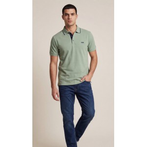 Life Style Butiken Ανδρική Κοντομάνικη Μπλούζα Polo LS12631082 Μέντα