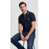 Life Style Butiken Ανδρική Κοντομάνικη Μπλούζα Polo LS12631082 Navy 3