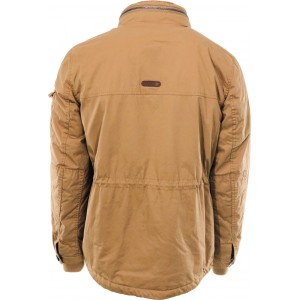 Ανδρικο μπουφάν Jacket βαμβακερό με ενσωματωμένη κουκούλα BASEHIT M1491 CT SAND