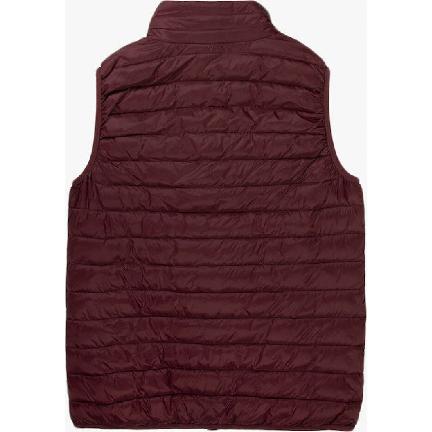 Basehit 202.BM10.141 Αμάνικο Ανδρικό Μπουφάν Puffer για Άνοιξη Bordeaux