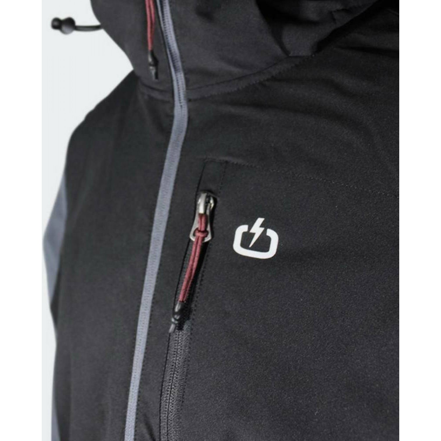 Emerson 202.EM10.76 Ανδρικό Μπουφάν για Χειμώνα Grey / Black