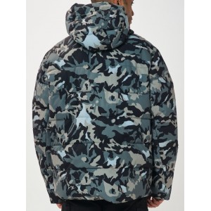 Emerson 202.EM10.15 Ανδρικό Μπουφάν Puffer Αδιάβροχο για Χειμώνα Olive Camo