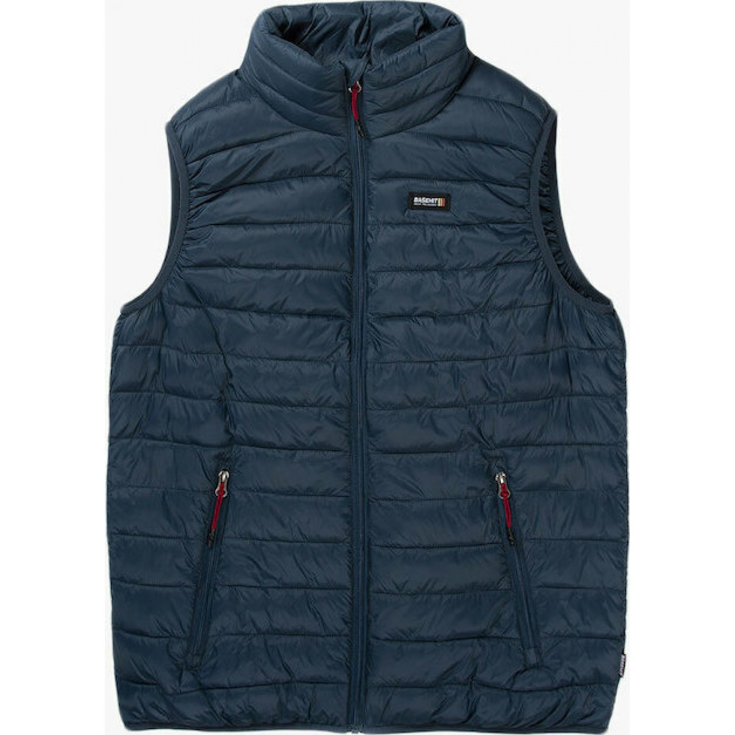 Basehit 202.BM10.141 Αμάνικο Ανδρικό Μπουφάν Puffer για Άνοιξη Μπλε