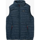 Basehit 202.BM10.141 Αμάνικο Ανδρικό Μπουφάν Puffer για Άνοιξη Μπλε 7