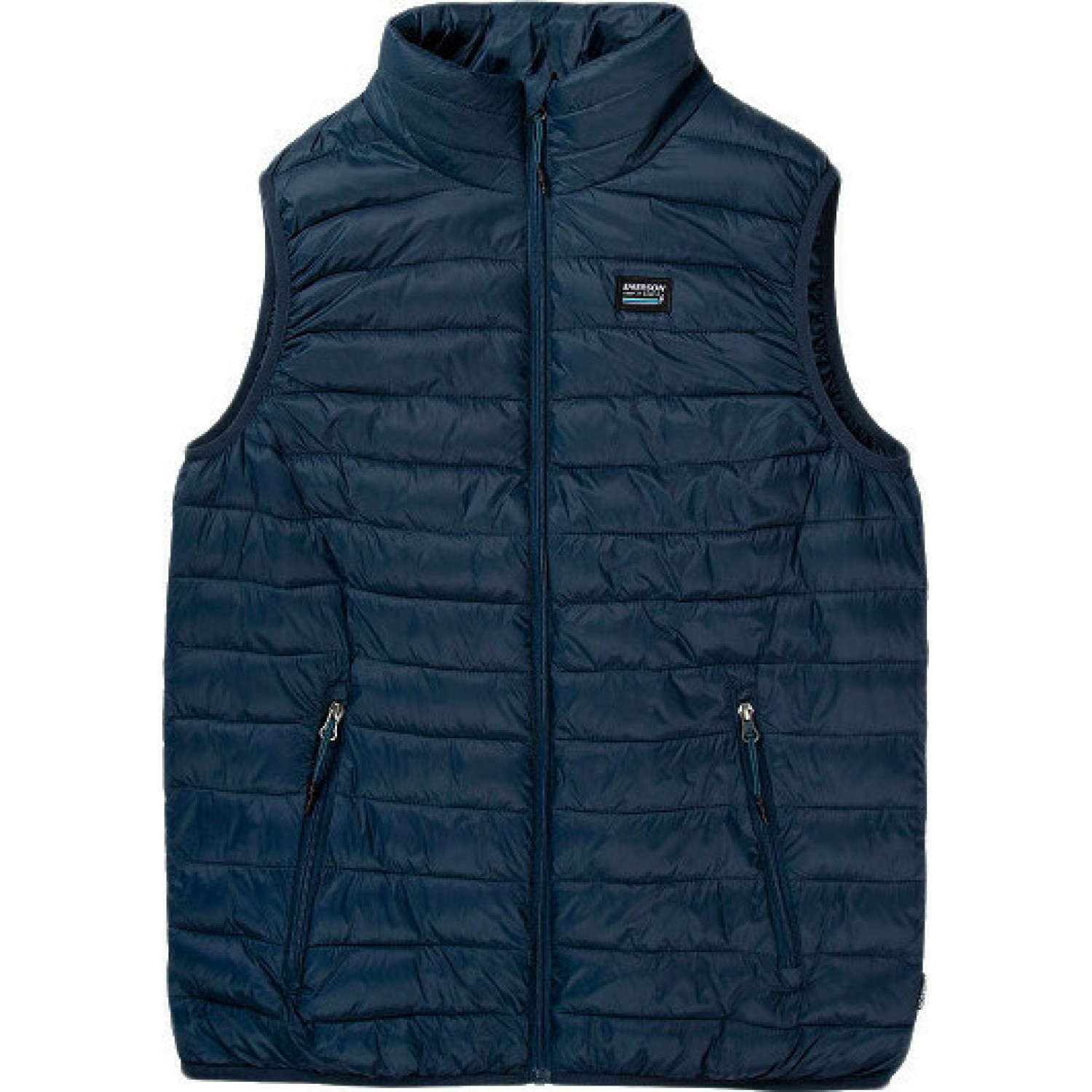 Emerson 202.EM10.140 Αμάνικο Ανδρικό Μπουφάν Puffer για Άνοιξη Navy