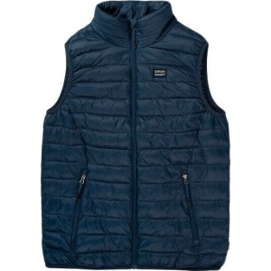 Emerson 202.EM10.140 Αμάνικο Ανδρικό Μπουφάν Puffer για Άνοιξη Navy