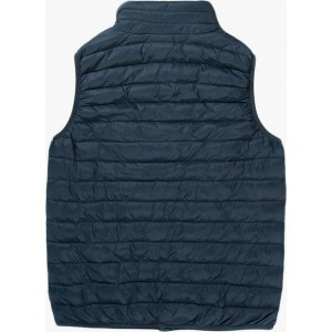 Basehit 202.BM10.141 Αμάνικο Ανδρικό Μπουφάν Puffer για Άνοιξη Μπλε