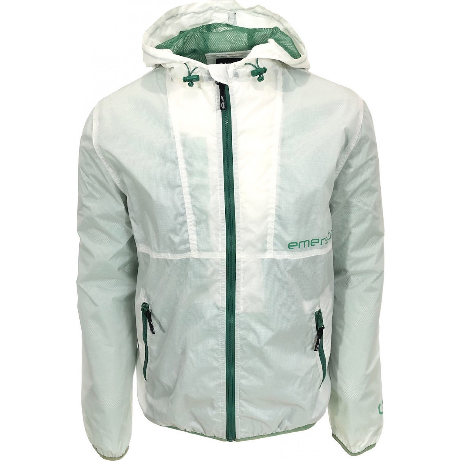 Emerson MR1106 Ανδρικό Μπουφάν Αντιανεμικό για Άνοιξη Λευκό