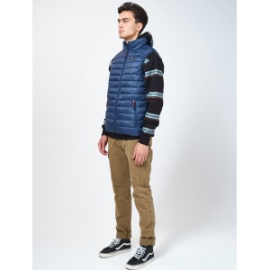 Basehit 202.BM10.141 Αμάνικο Ανδρικό Μπουφάν Puffer για Άνοιξη Μπλε