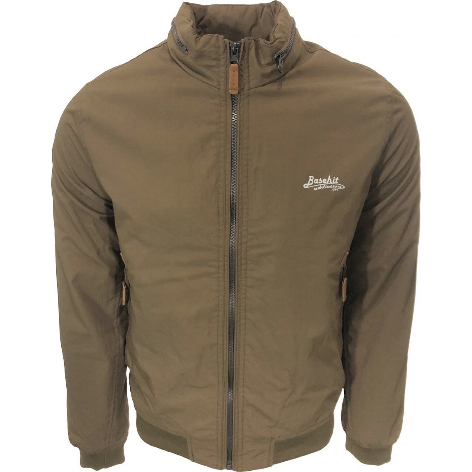 Ελαφρύ ανδρικο μπουφάν αδιάβροχο για άνοιξη BASEHIT 13.SM1305 BEIGE