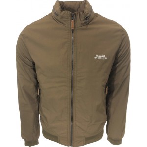 Ελαφρύ ανδρικο μπουφάν αδιάβροχο για άνοιξη BASEHIT 13.SM1305 BEIGE