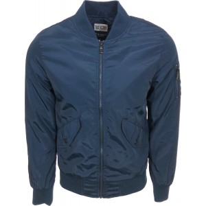 Ελαφρύ ανδρικο μπουφάν Bomber fly για άνοιξη ET9 DESIGN 345 BLUE