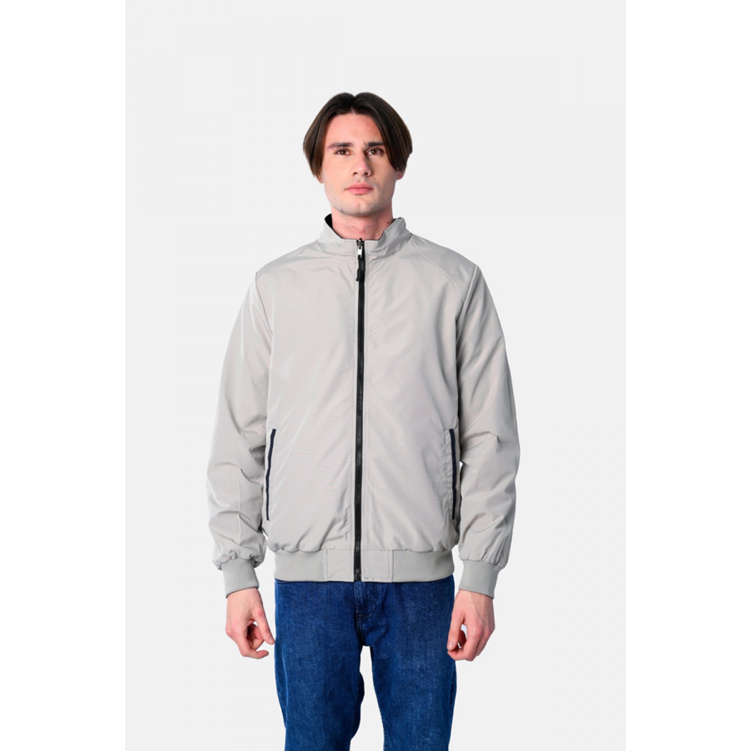 Life Style Butiken Ανδρικό λεπτό μπουφάν διπλής όψεως  LS12548201 Navy Blue