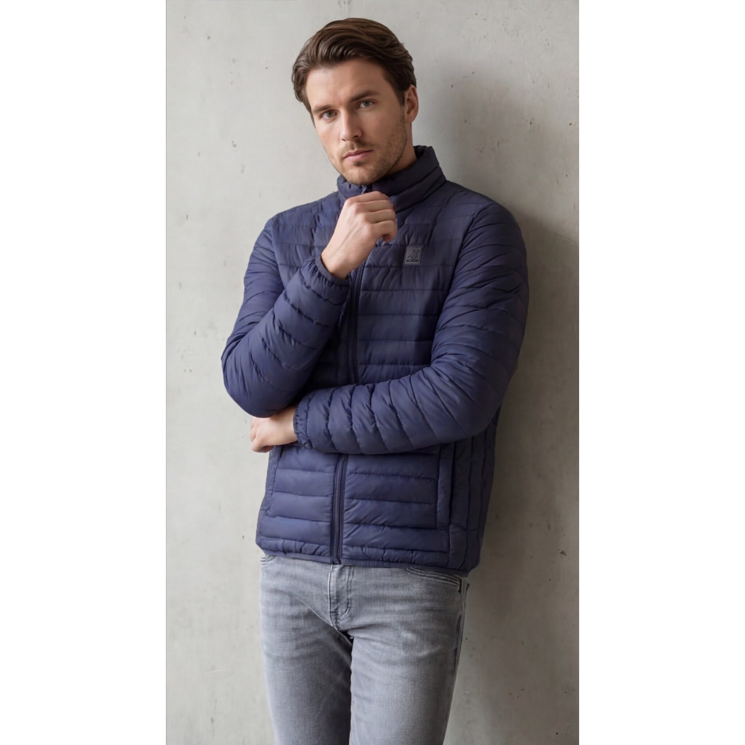 U.S Grand Polo equipment & apparel Ανδρικό Αντιανεμικό Μπουφάν AU03235BENTONA_BLA2050