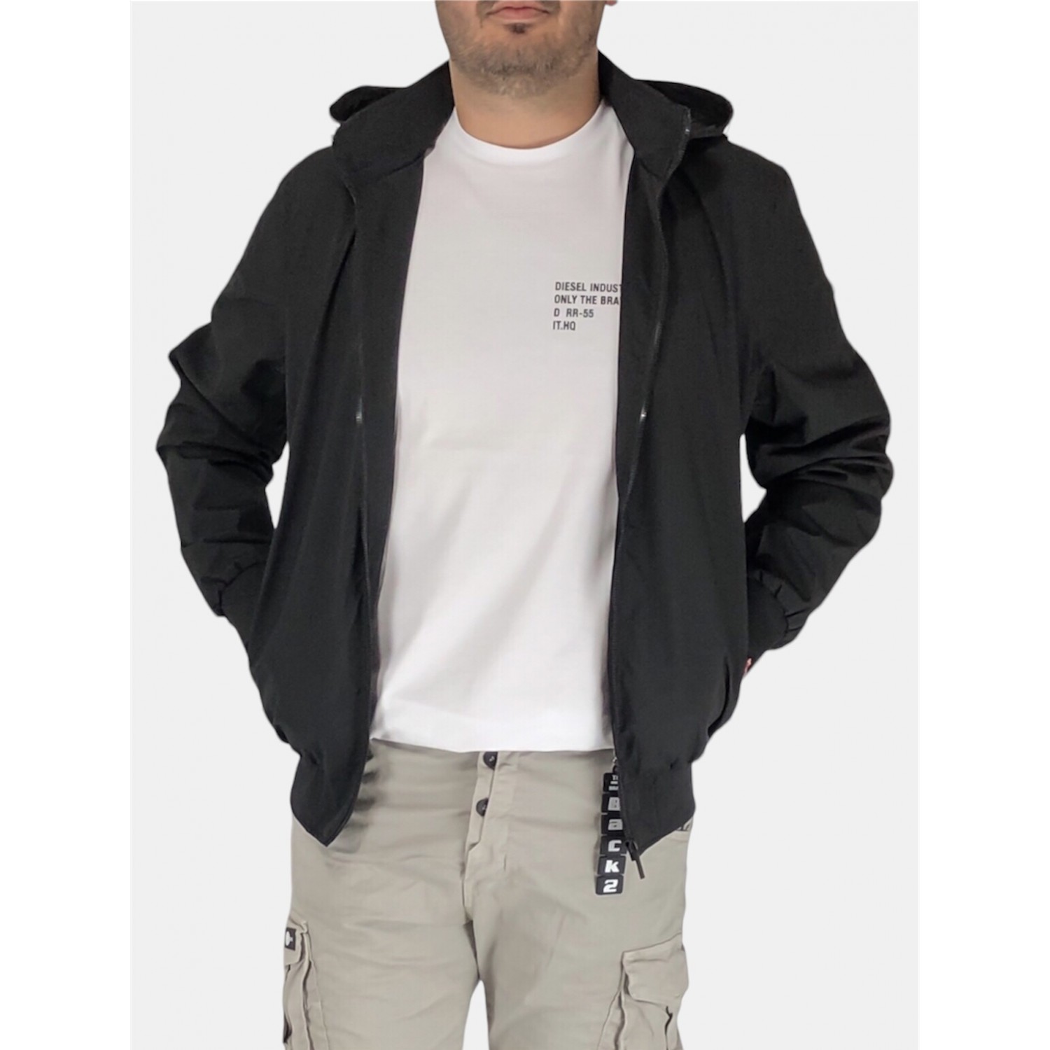 Ανδρικό λεπτό μπουφάν Evenstar XY-8003 Black