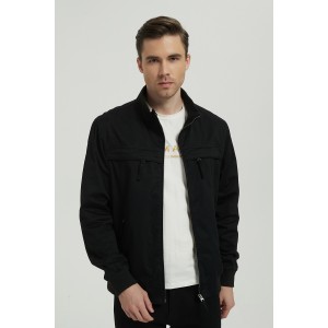 Life Style Butiken Ανδρικό λεπτό μπουφάν LS15168 Μαύρο