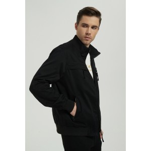 Life Style Butiken Ανδρικό λεπτό μπουφάν LS15168 Μαύρο