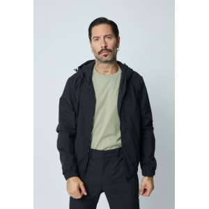 Life Style Butiken Ανδρικό ελαφρύ αντιανεμικό μπουφανάκι LS1202 Black