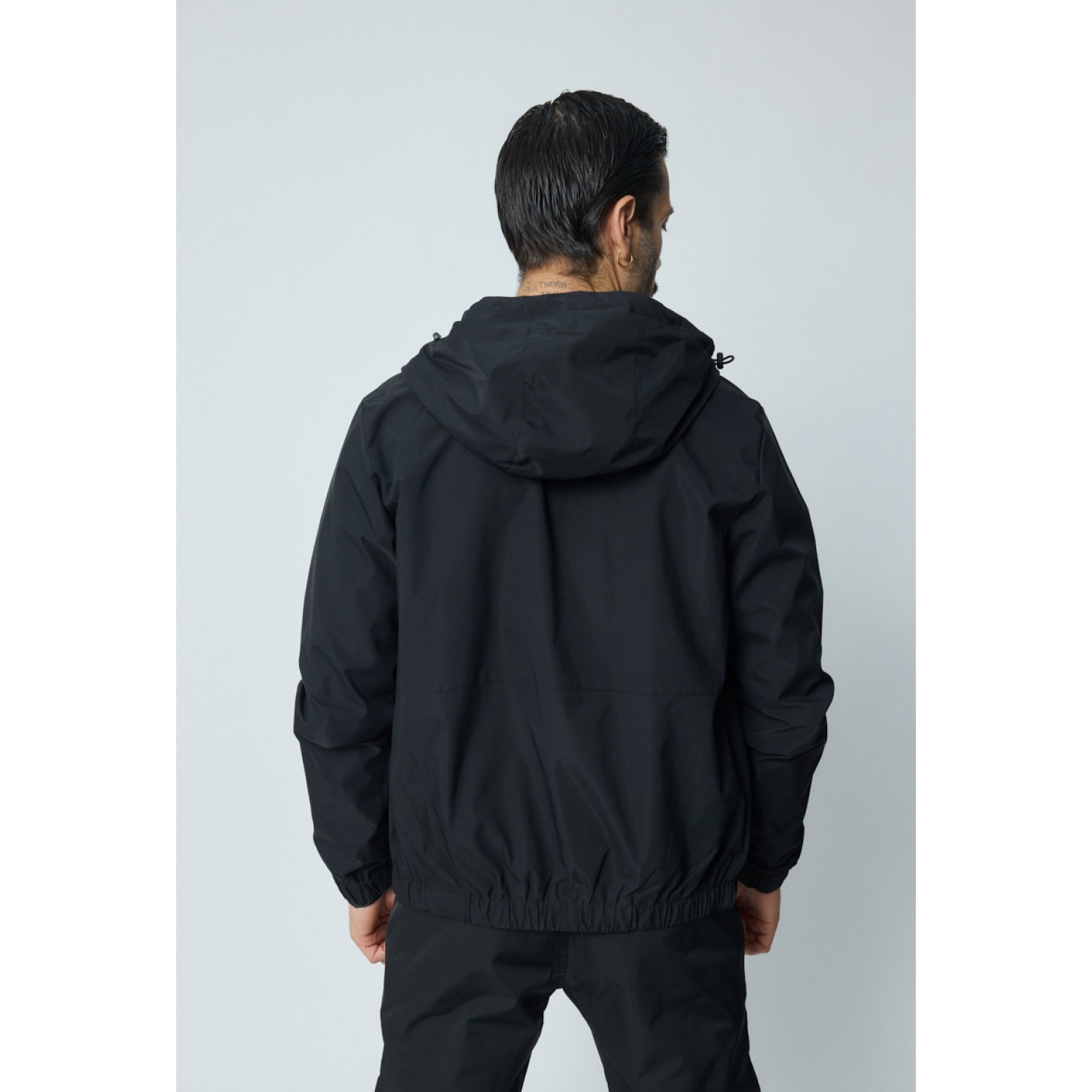 Life Style Butiken Ανδρικό ελαφρύ αντιανεμικό μπουφανάκι LS1202 Black