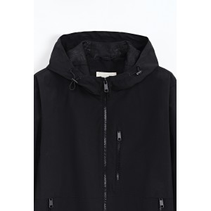 Life Style Butiken Ανδρικό ελαφρύ αντιανεμικό μπουφανάκι LS1202 Black