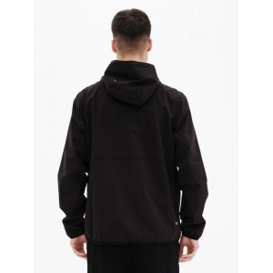 BASEHIT Ανδρικό Λεπτό Μπουφάν Με Κουκούλα 221.BM10.61 Black