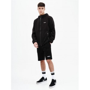 BASEHIT Ανδρικό Λεπτό Μπουφάν Με Κουκούλα 221.BM10.61 Black