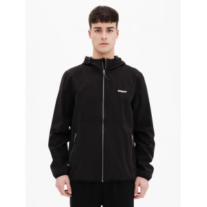 BASEHIT Ανδρικό Λεπτό Μπουφάν Με Κουκούλα 221.BM10.61 Black