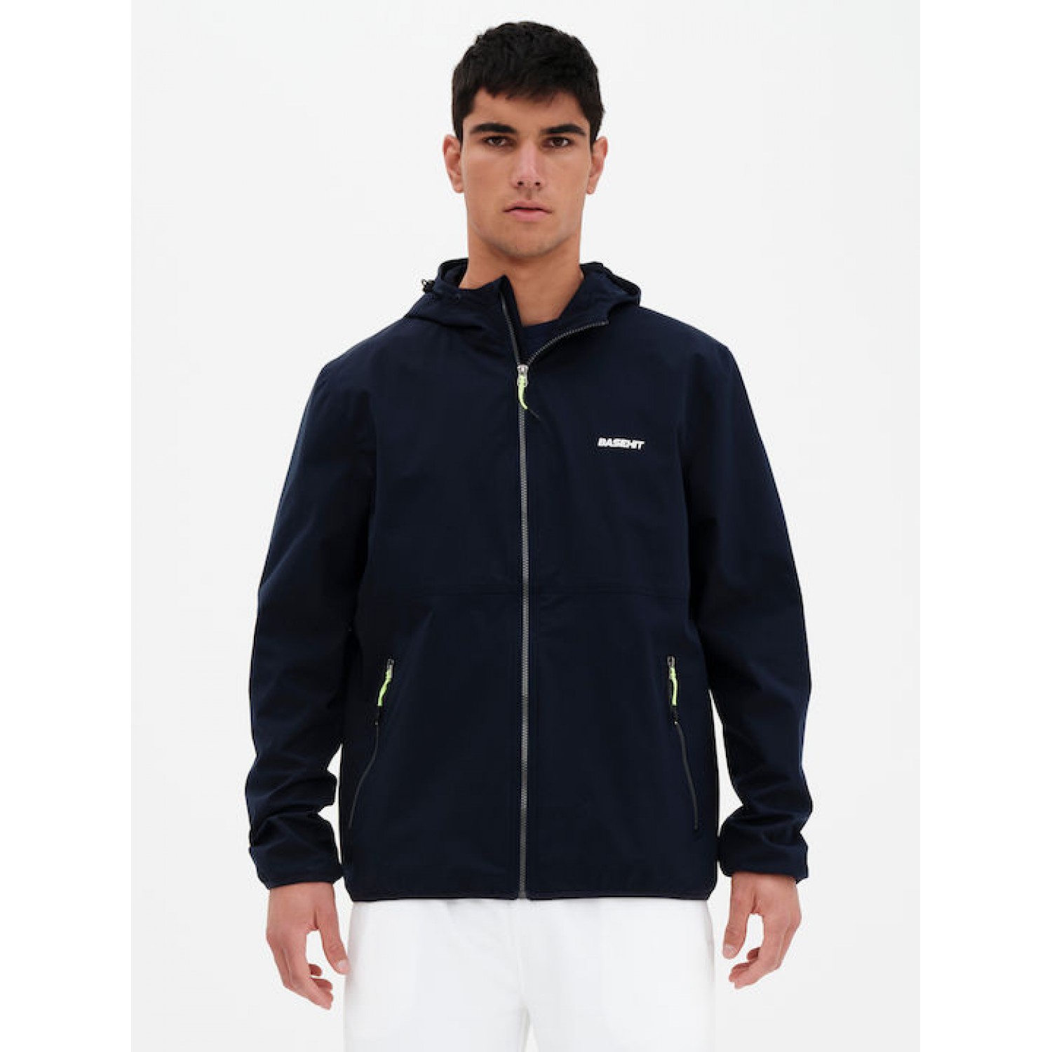 BASEHIT Ανδρικό Λεπτό Μπουφάν Με Κουκούλα 221.BM10.61 Navy