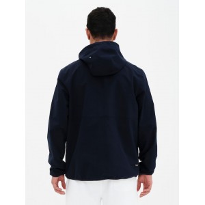 BASEHIT Ανδρικό Λεπτό Μπουφάν Με Κουκούλα 221.BM10.61 Navy