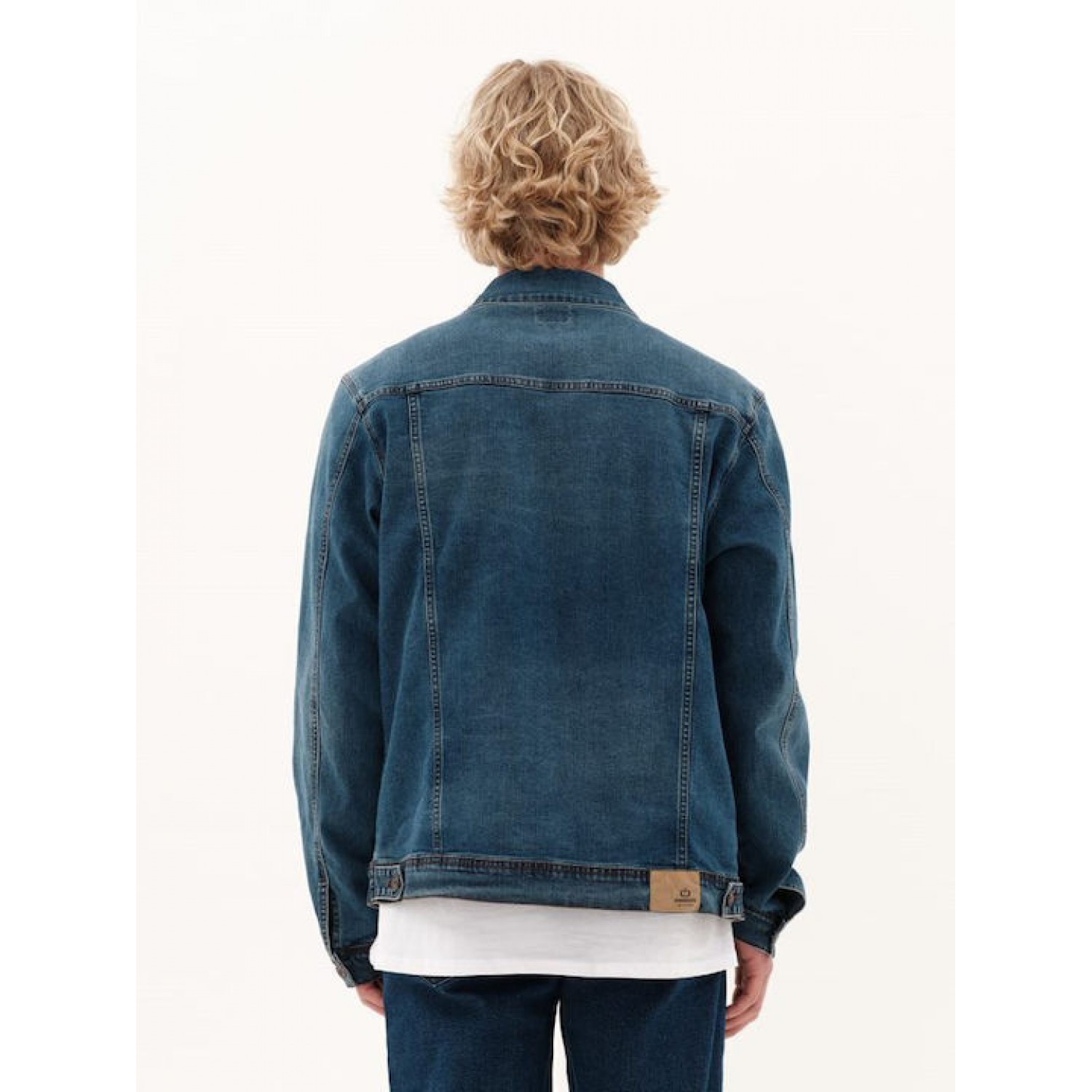 Ανδρικό Μπουφάν Τζιν EMERSON 231.EM18.101 Μπλέ