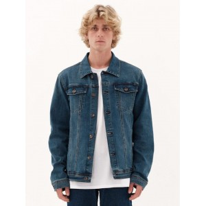 Ανδρικό Μπουφάν Τζιν EMERSON 231.EM18.101 Μπλέ