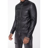 Life Style Butiken Ανδρικό ελαφρύ δερματινάκι LS1905 Black 2