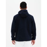 BASEHIT Ανδρικό Λεπτό Μπουφάν Με Κουκούλα 221.BM10.61 Navy 3
