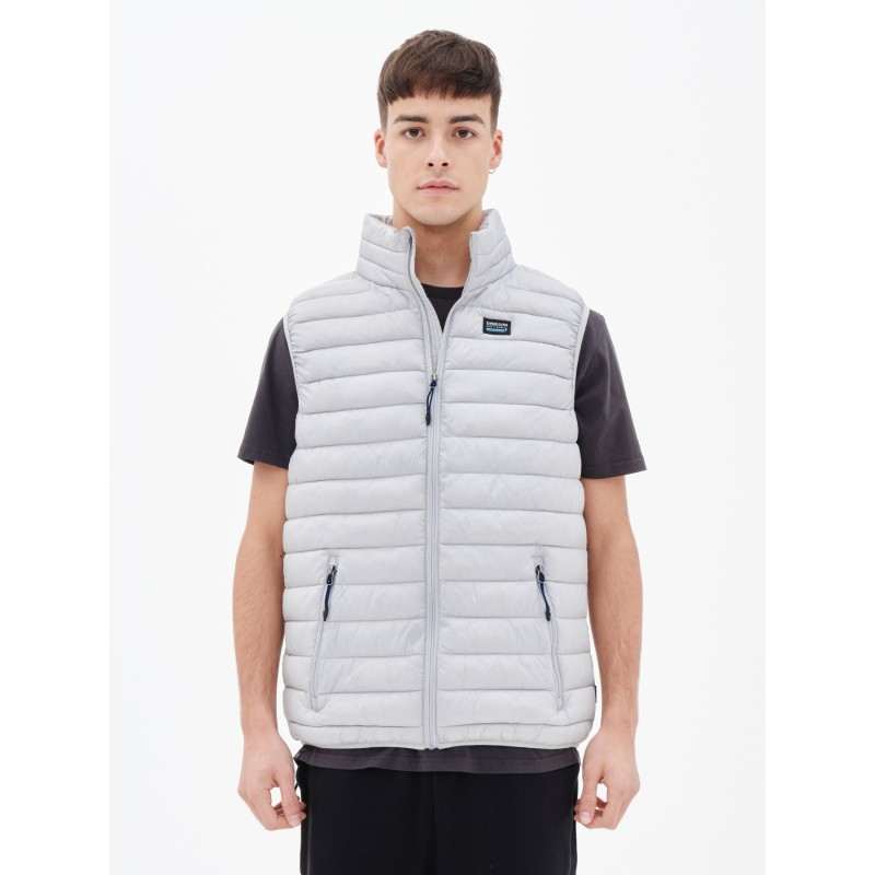 Emerson 221.EM10.140 Γκρι ΑΝΔΡΙΚΟ ΑΜΑΝΙΚΟ ΜΠΟΥΦΑΝ PUFFER Ανδρικά