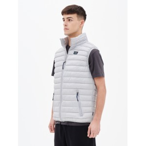 Emerson 221.EM10.140 Γκρι ΑΝΔΡΙΚΟ ΑΜΑΝΙΚΟ ΜΠΟΥΦΑΝ PUFFER