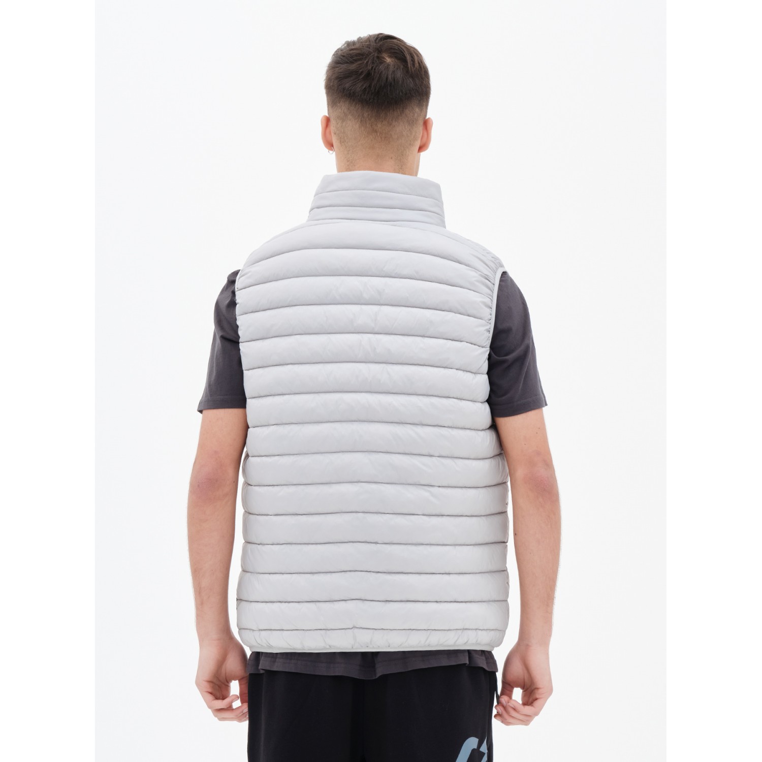 Emerson 221.EM10.140 Γκρι ΑΝΔΡΙΚΟ ΑΜΑΝΙΚΟ ΜΠΟΥΦΑΝ PUFFER