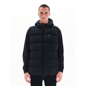 EMERSON ΑΝΔΡΙΚΟ ΑΜΑΝΙΚΟ ΜΠΟΥΦΑΝ PUFFER ΜΕ ΚΟΥΚΟΥΛΑ 222.EM10.149 NAVY BLUE