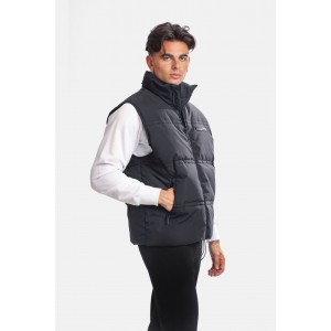 Paco & Co 2398216 Μαύρο ΑΝΔΡΙΚΟ ΑΜΑΝΙΚΟ ΜΠΟΥΦΑΝ PUFFER 