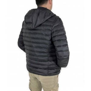 Life Style Butiken Ανδρικό μπουφάν για άνοιξη LS1836 Μαύρο