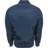 Ελαφρύ ανδρικο μπουφάν Bomber fly για άνοιξη ET9 DESIGN 345 BLUE 2