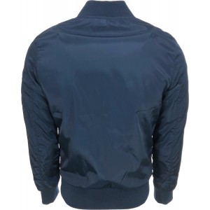 Ελαφρύ ανδρικο μπουφάν Bomber fly για άνοιξη ET9 DESIGN 345 BLUE