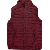 Emerson 202.EM10.140 Αμάνικο Ανδρικό Μπουφάν Puffer για Άνοιξη Wine 2