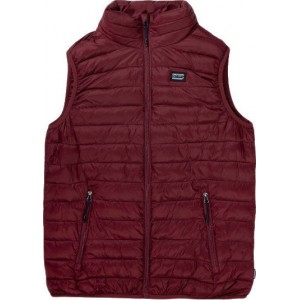 Emerson 202.EM10.140 Αμάνικο Ανδρικό Μπουφάν Puffer για Άνοιξη Wine