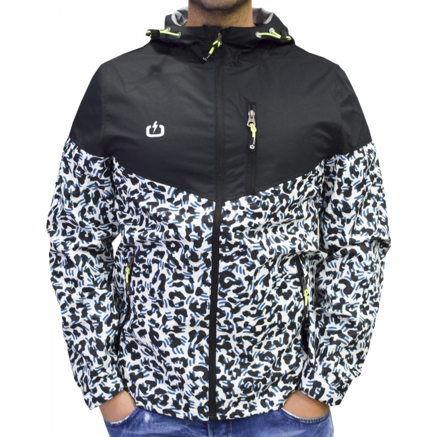 Emerson SMR1712N Ανδρικό Μπουφάν για Άνοιξη Μαύρο