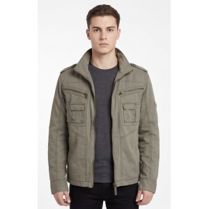 Life Style Butiken Ανδρικό Ελαφρύ Μπουφάν Βαμβακερό Cargo LS1512 Army Khaki Ανδρικά