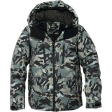 Emerson 202.EM10.15 Ανδρικό Μπουφάν Puffer Αδιάβροχο για Χειμώνα Olive Camo 7