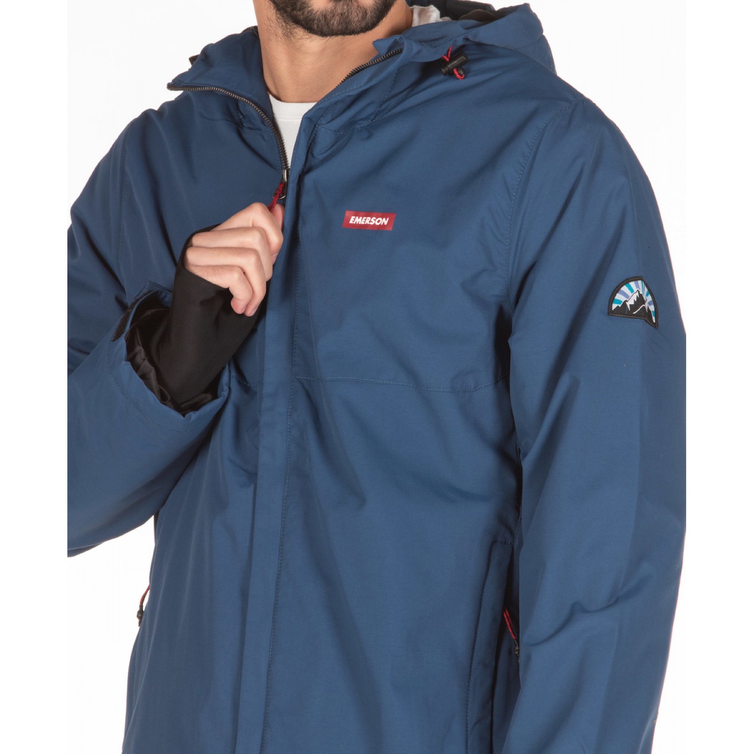 Emerson 192.EM10.03 Ανδρικό Μπουφάν για Χειμώνα Μπλε
